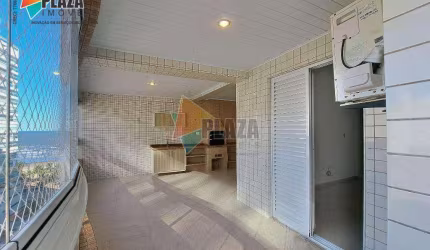 Apartamento com 3 dormitórios para alugar, 157 m² por R$ 7.800,00/mês - Canto do Forte - Praia Grande/SP