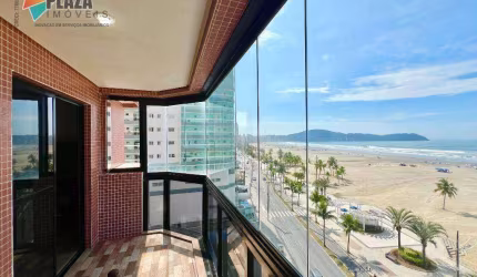 Apartamento para alugar, 133 m² por R$ 5.000,00/mês - Vila Guilhermina - Praia Grande/SP