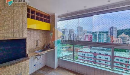 Apartamento 2 dormitórios com 1 suíte  à venda, 75 m² por R$ 579.000 - Canto do Forte - Praia Grande/SP