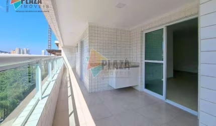 Apartamento com 2 dormitórios para alugar, 81 m² por R$ 4.500,02/mês - Canto do Forte - Praia Grande/SP