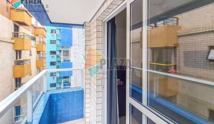 Apartamento com 1 dormitório à venda, 51 m² por R$ 345.000,00 - Vila Guilhermina - Praia Grande/SP