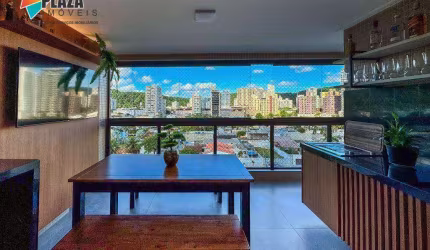 Apartamento de Luxo com Vista para o Mar à Venda no Canto do Forte – 3 Suítes, 2 Vagas, Próximo à Praia