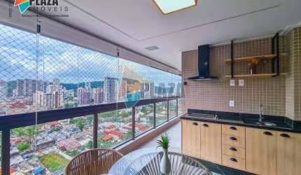 Apartamento 3 dormitórios com 3 suítes  à venda, 143 m² por R$ 2.249.000 - Canto do Forte - Praia Grande/SP