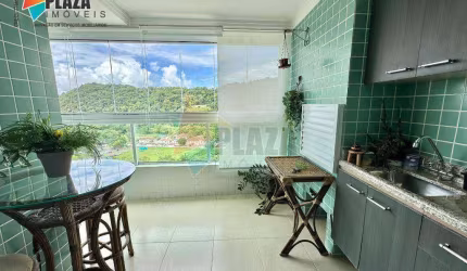 Apartamento com 3 quartos para alugar no Canto do Forte, em Praia Grande/SP.