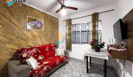 Apartamento com 1 dormitório para alugar, 68 m² por R$ 1.700,00/mês - Canto do Forte - Praia Grande/SP