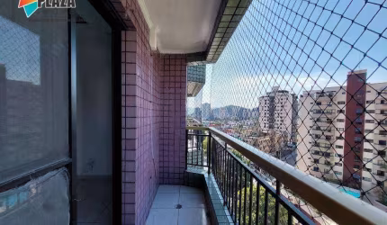Apartamento 3 dormitórios com 3 suítes para alugar, 126 m² por R$ 3.950,00/mês - Canto do Forte - Praia Grande/SP