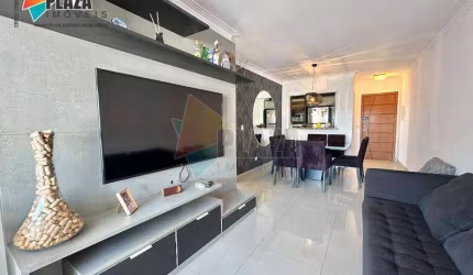 Apartamento com 2 dormitórios para alugar, 92 m² por R$ 5.000,00/mês - Boqueirão - Praia Grande/SP