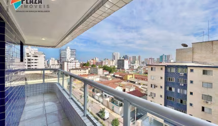 Apartamento com 2 dormitórios à venda, 75 m² por R$ 530.000,00 - Canto do Forte - Praia Grande/SP