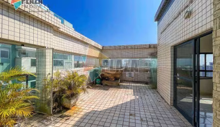 Cobertura à venda, 152 m² por R$ 710.000,00 - Aviação - Praia Grande/SP