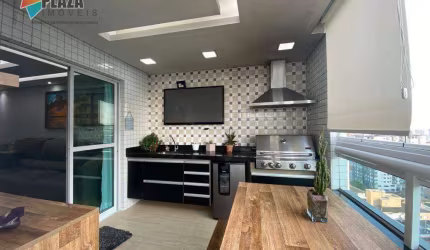 Apartamento à venda, 129 m² por R$ 1.250.000,00 - Canto do Forte - Praia Grande/SP