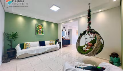 Apartamento com 3 dormitórios à venda, 126 m² por R$ 750.000,00 - Canto do Forte - Praia Grande/SP
