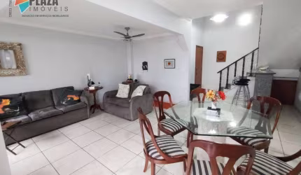 Apartamento Duplex com 3 dormitórios à venda, 159 m² por R$ 695.000,00 - Vila Guilhermina - Praia Grande/SP