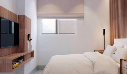 Apartamento com 1 dormitório à venda, 49 m² por R$ 455.000,00 - Boqueirão - Praia Grande/SP