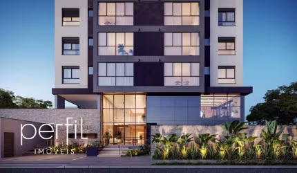 Apartamento em construção a venda com tres quartos sendo uma suíte e duas demi-suítes no bairro Centro - Joinville/SC