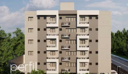 Apartamento giardino em construção a venda com dois quartos sendo uma suíte no bairro Costa e Silva - Joinville/ SC