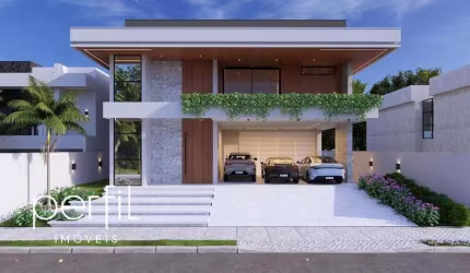 Casa a venda no Royal Garden 4 suítes e piscina no bairro Pirabeiraba - Joinville/ SC