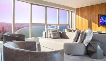 Apartamento decorado no yachthouse by pininfarina, Barra Sul, Balneário Camboriú - SC
