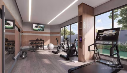 Apartamento com suíte+ 1 dormitório à venda, 76 m² por R$ 491.069 - Costa e Silva - Joinville/SC [LANÇAMENTO]