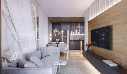 Apartamento com 2 dormitórios à venda, 53 m² por R$ 431.699,92 - Anita Garibaldi - Joinville/SC