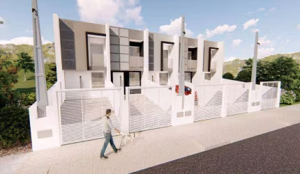 Sobrado com 2 dormitórios à venda, 80 m² por R$ 451.000,00 - Centro (Pirabeiraba) - Joinville/SC