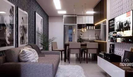 Apartamento com 3 dormitórios à venda, 69 m² por R$ 509.760,40 - Bom Retiro - Joinville/SC