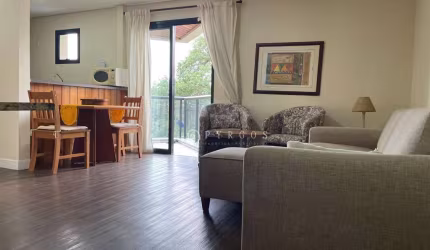 Flat com 1 dormitório, 52 m² - venda por R$ 300.000,00 ou aluguel por R$ 3.479,69/mês - Jardim São Dimas - São José dos Campos/SP