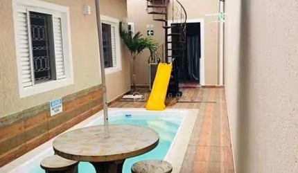 Casa com piscina sendo 3 dorm à venda, 226 m² por R$ 640.000 - Jardim América - Jacareí/SP