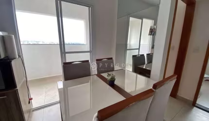 Apartamento 53m² com sacada, 2 dormitórios à venda por R$ 370.000 - Jardim das Indústrias - Jacareí/SP