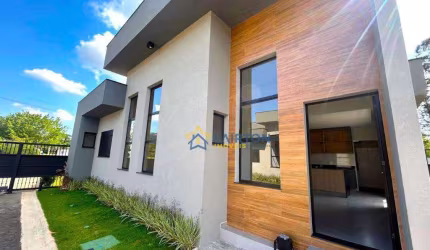Residencial Solar Chácara Interlagos - Casas Térreas com 3 Suítes em Condomínio Fechado, Atibaia - SP