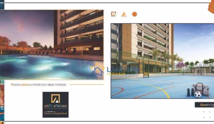 Apartamento Novo com 2 Dormitórios à Venda - 68 m² - Jardim Alvinópolis, Atibaia/SP
