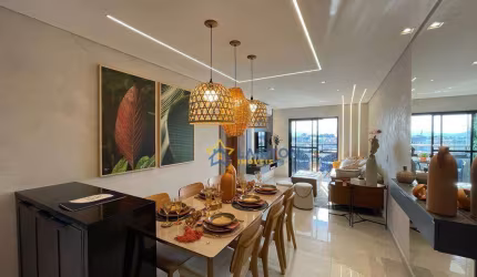 Apartamento Moderno com 2 Dormitórios à Venda, 60 m² por R$ 489.354 - Alvinópolis - Atibaia/SP