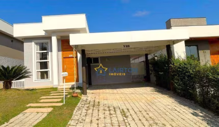 Casa Térrea à Venda no Condomínio Terras de Atibaia I – 3 Dormitórios, Piscina e Espaço Gourmet – 145 m²