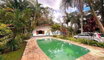Casa Térrea com Terreno de 5.000m² em Loteamento Fechado - Atibaia