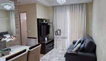 Apartamento à venda, 59 m² por R$ 299.000,00 - Wanel Ville - Sorocaba/SP
