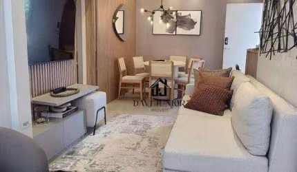Apartamento com 2 dormitórios sendo 1 suite à venda, 64 m² por R$ 340.000 - Vila Espírito Santo - Sorocaba/SP