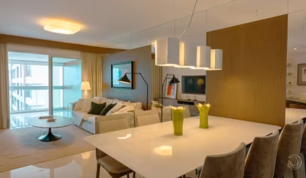 Apartamento de 128m² com 3 quartos sendo 1 suíte e 2 demi-suíte na Agronômic