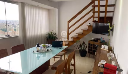 Cobertura à venda 4 quartos 1 suíte 3 vagas - Fernão Dias