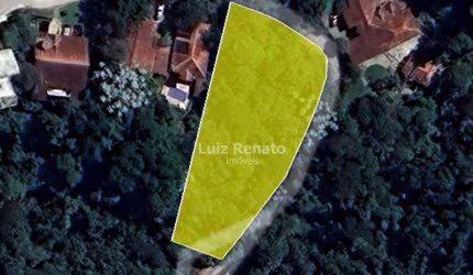 Lote de 1.543 m² a venda no Condomínio Estância Serrana com ótima topografia