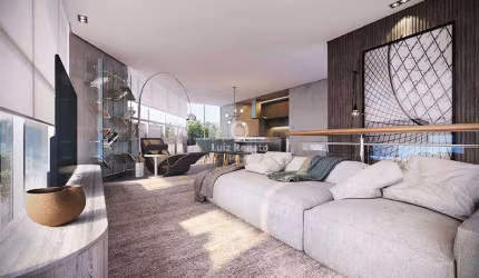 Apartamento 3 e 4 suítes com varanda - 2 a 4 vagas de garagem à venda - Serra