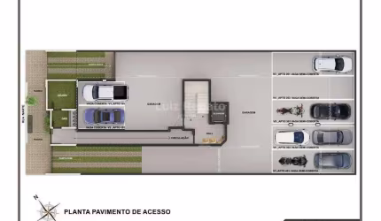 Área privativa 3 quartos á vnda no bairro Ana Lúcia