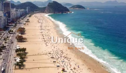 Apartamento de frente para a praia Copacabana