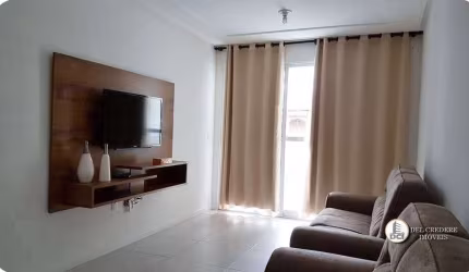 Apartamento á venda, 3 Suítes, 2 vagas, mobiliado, lazer completo, cond frente para praia - Praia de Peracanga - Enseada Azul, Guarapari-ES