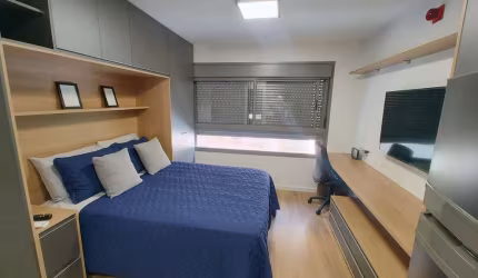 Apartamento Studio , novo, totalmente mobiliado, no Paraiso/Ibirapuera