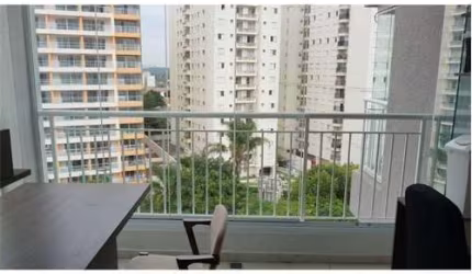 Apartamento Studio Mobiliado Campo Belo 35m2 1 vaga