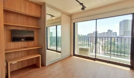 Studio 24m2, 1 dorm. (suite), para venda e locação, ao lado do Shopping Eldorado, Pinheiros, São Pa