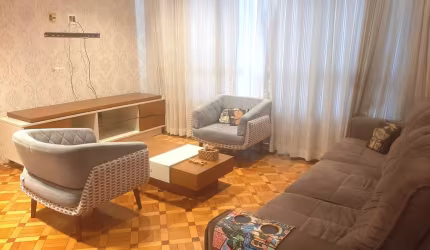 Apto de 2 quartos com suíte, closet, sacada e espaço para Home Oficce de 136 m² no Boqueirão em San