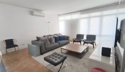 Apartamento totalmente mobiliado e equipado com 2 quartos 1 suíte e 1 vaga , para locação no  Itaim