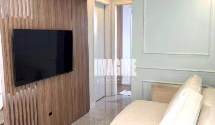 Apto com 2 Dorms sendo 1 Suíte, 1 Vaga, 51m²