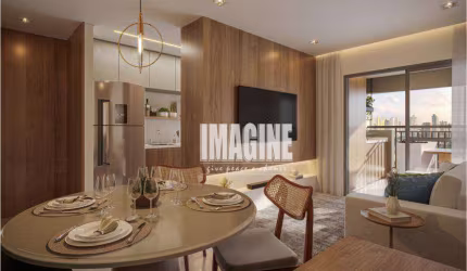 Apartamento no Tatuapé com 2 Dormitórios sendo 1 Suíte, 1 Vaga, 69 m²