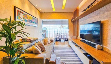 Apartamento no Tatuapé com 3 Dormitórios sendo 2 Suítes, Varanda Gourmet, 3 Vagas, 105 m²